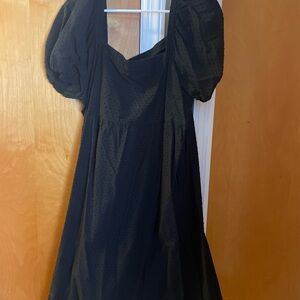 a new day Black Textured Dress